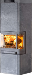 Contura 26T, талькомагнезит, высокая версия печь-камин