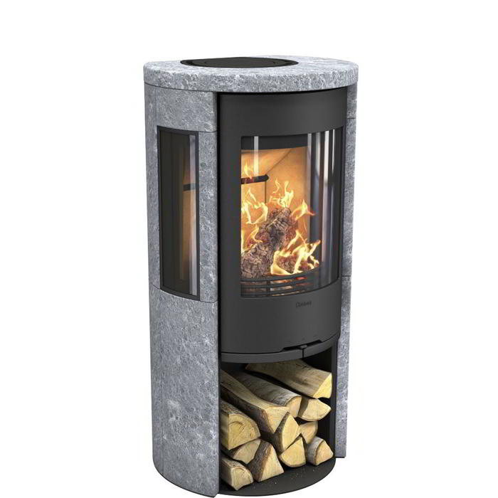 Contura 556T Style, талькомагнезит, черный печь-камин