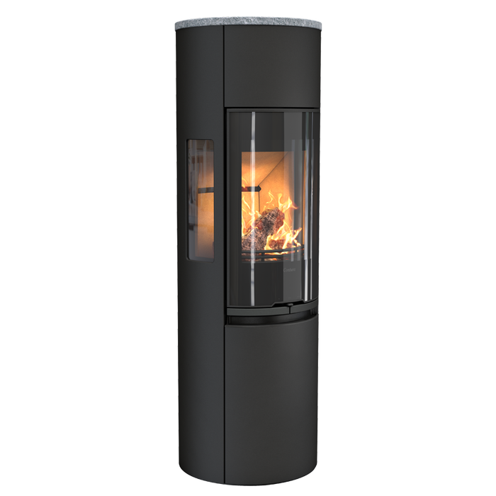 Contura 596G:3 Style, стеклянная дверца, черный печь-камин