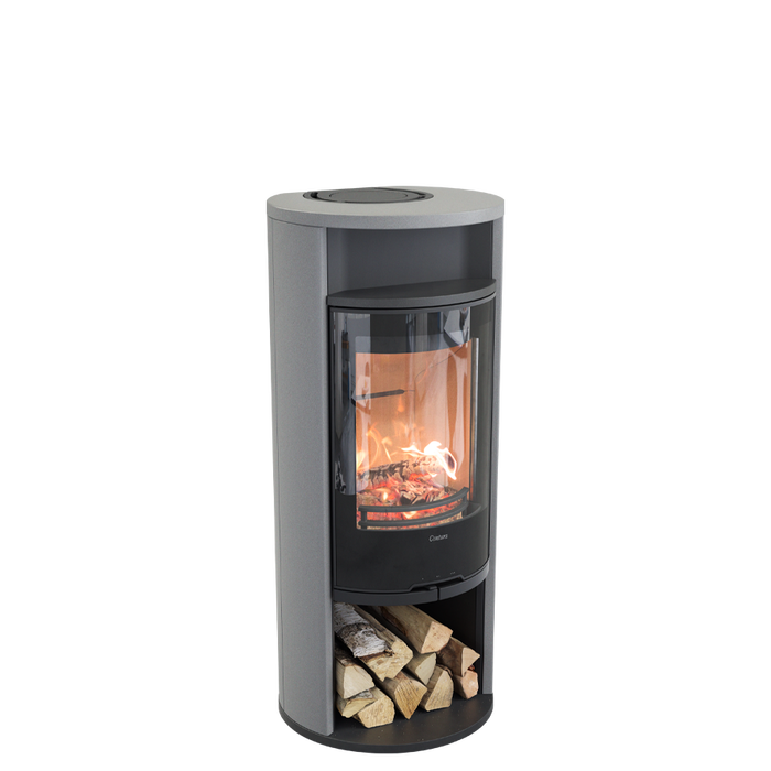 Contura 610AG:1 Style, стеклянная дверца, черный печь-камин
