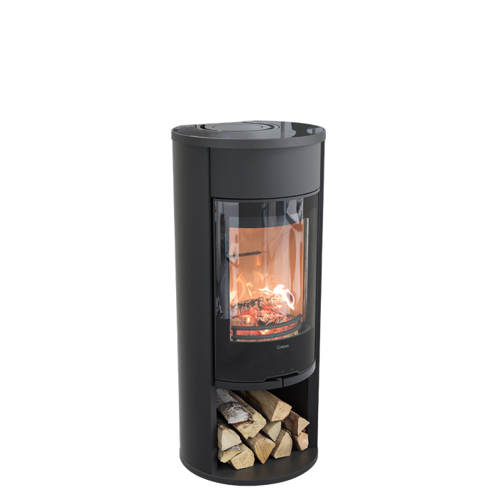 Contura 610G:5 Style, стеклянная дверца, черный печь-камин