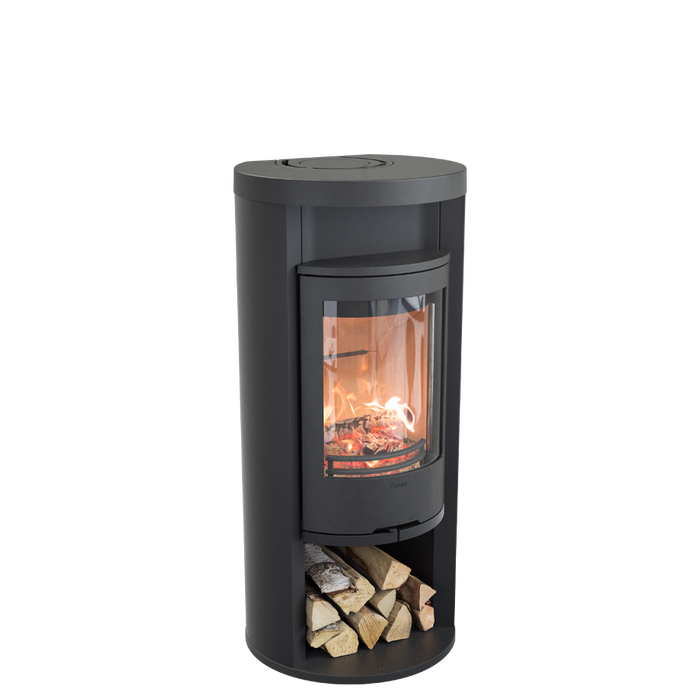 Contura 620G:1 Style, стеклянная дверца, черный печь-камин