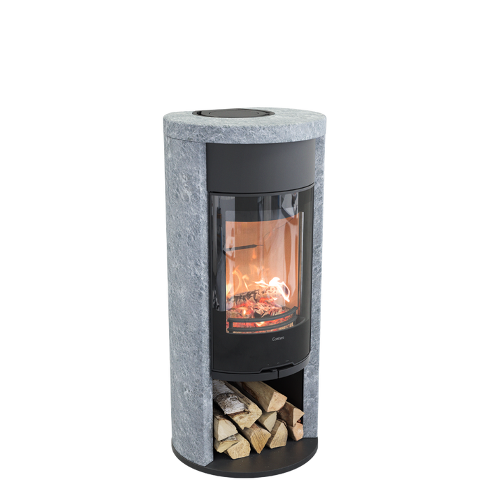 Contura 620TG:2 Style, стеклянная дверца, черный печь-камин