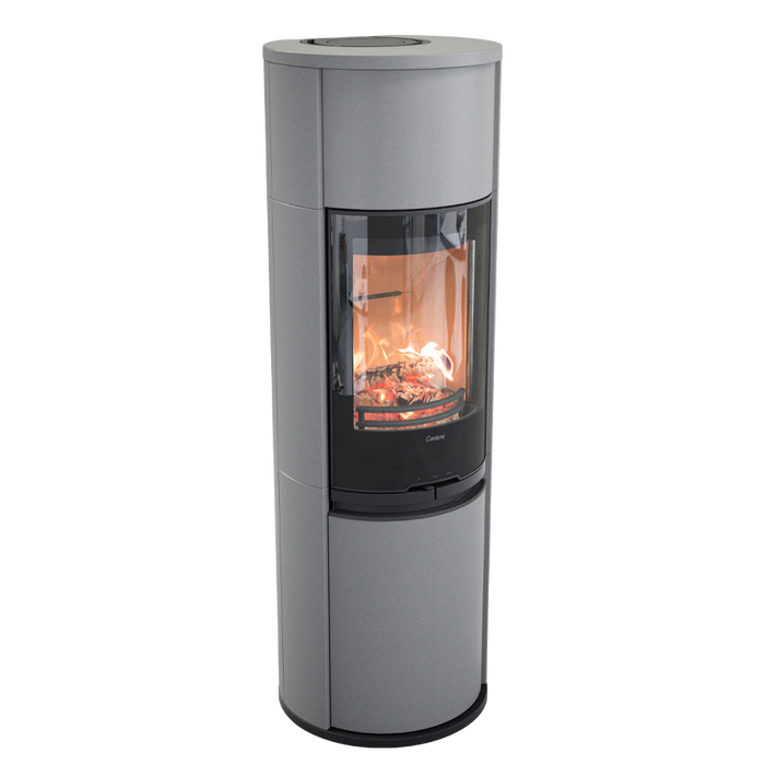 Contura 690AG Style, артстоун, стеклянная дверца, черный печь-камин
