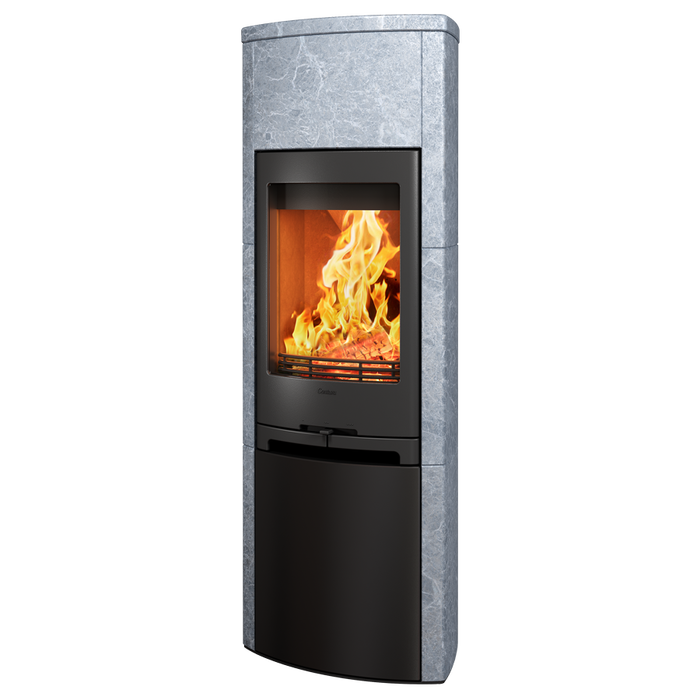 Contura 790T, талькомагнезит, металлическая дверца печь-камин