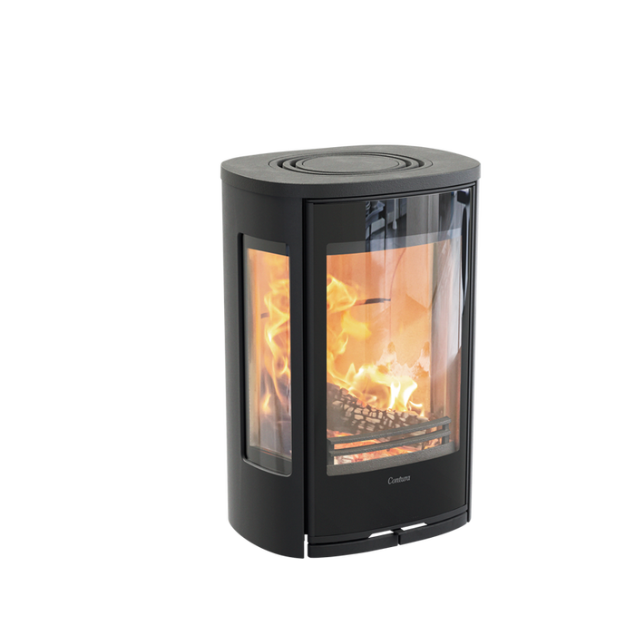 Contura 856WG:1 Style, стеклянная дверца, черный печь-камин