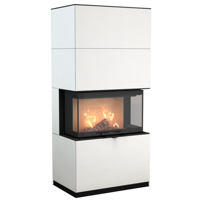 Contura i51, сталь, белый дровяная печь
