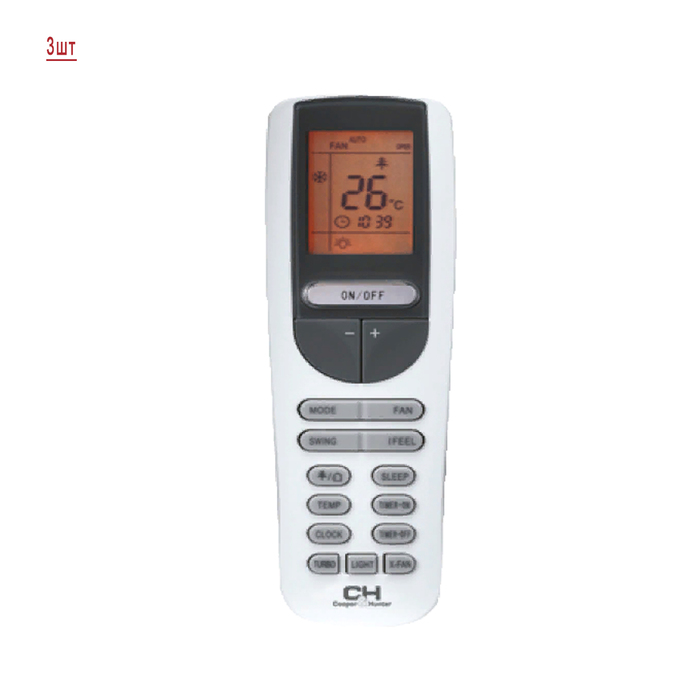 Cooper&Hunter CHML-U24NK3/CHML-IW07INK*3шт мульти сплит-система на 3 комнаты