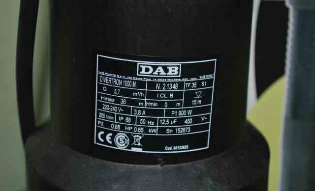 DAB DIVERTRON 1000 M погружной насос