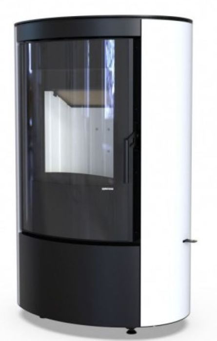 DEFRO HOME CERES ELI, белая сталь дровяная печь