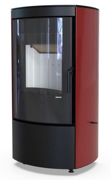 DEFRO HOME CERES ELI, красная сталь дровяная печь