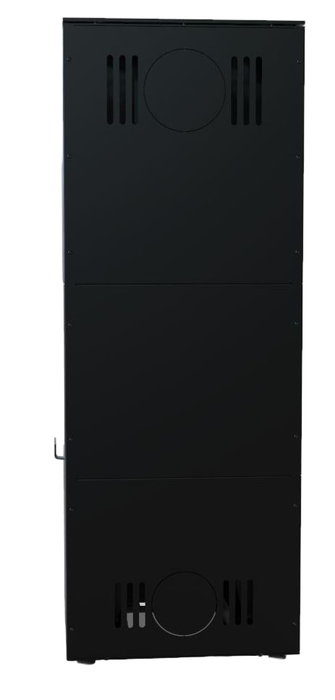 DEFRO HOME INTRA XSM C VER COMPACT 1, белая сталь дровяная печь
