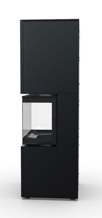 DEFRO HOME INTRA XSM C VER COMPACT черная сталь дровяная печь