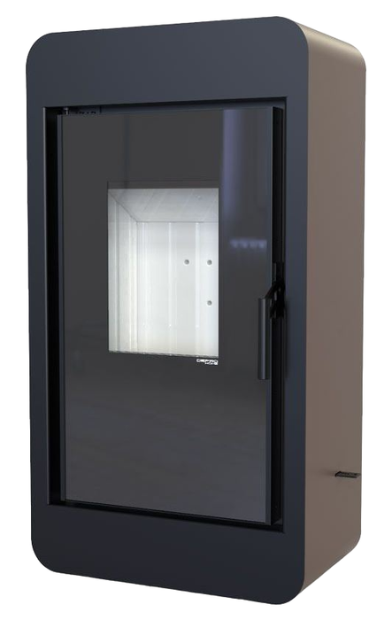 DEFRO HOME PICO, коричневая сталь дровяная печь