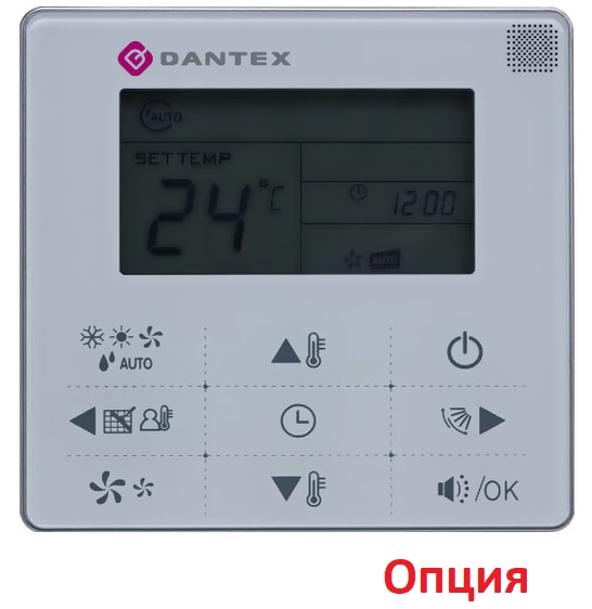 Dantex DM-DP036DL/CF напольно-потолочная VRF система 3-3,9 кВт