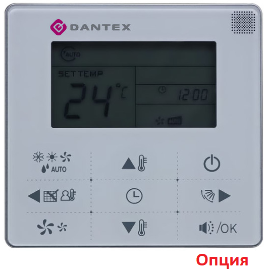 Dantex DM-PAC005Q4/AF кассетная VRF система 1-1,9 кВт