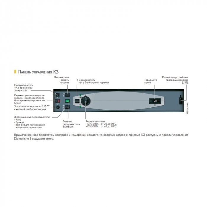 De Dietrich DTG 230-9 S K3 (теплообменник в сборе) напольный газовый котел