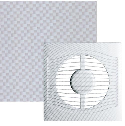 DiCiTi SLIM 5C white carbon вытяжка для ванной диаметр 125 мм