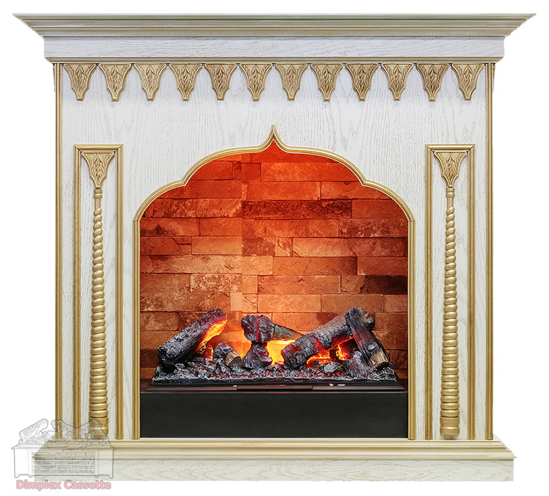 Dimplex Abu-Dabi (Cassette 600) электрокамин с широким очагом 3D