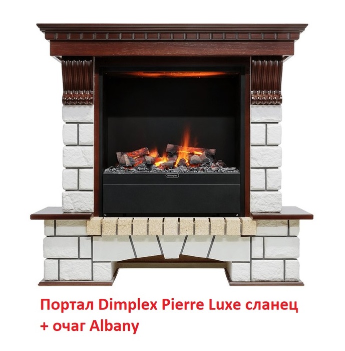 Dimplex Albany с парогенератором очаг с эффектом пламени