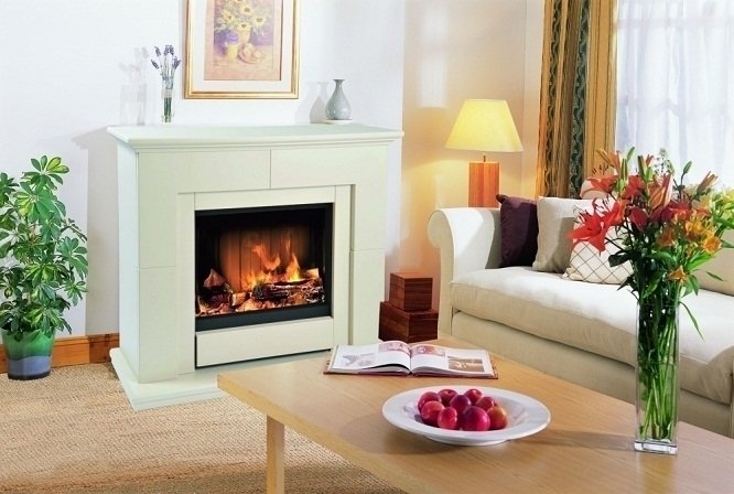 Dimplex Albany Suite цвета слоновой кости электрический очаг