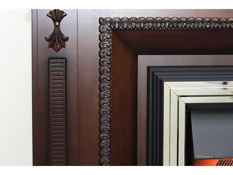 Dimplex Alexandria [Александрия] (классика Opti-Myst, Optiflame) Махагон коричневый антик классический портал для камина