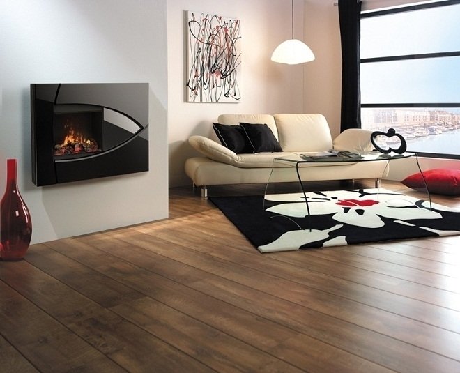 Dimplex Burbank с эффектом живого огня настенный электрический камин