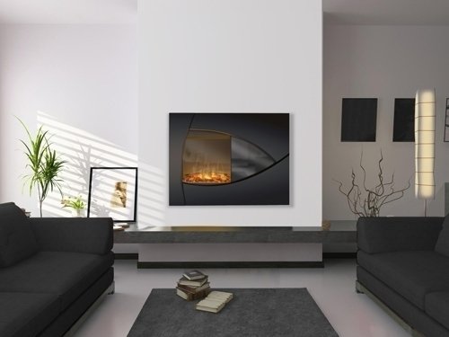 Dimplex Burbank с эффектом живого огня настенный электрический камин