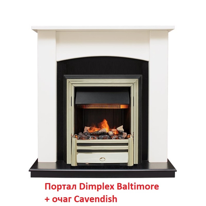 Dimplex Cavendish с эффектом живого огня очаг для электрического камина
