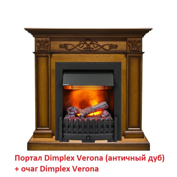 Dimplex Danville Black FB2 для комнаты очаг электрокамина черного цвета