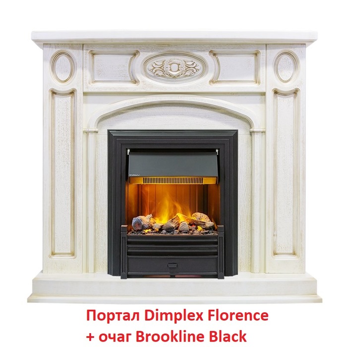 Dimplex Florence (для классика Opti-Myst, Optiflame) широкий портал
