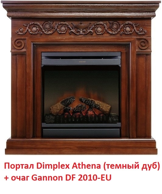 Dimplex Gannon DF 2010-EU встраиваемый очаг электрокамина 3D