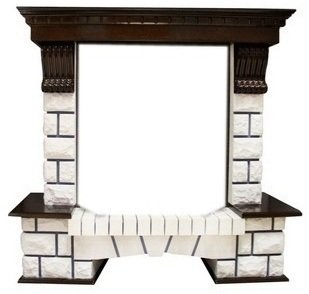 Dimplex Pierre Luxe (Cassete 600) дуб/темный дуб/венге широкий портал