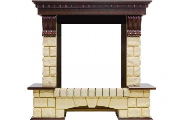 Dimplex Pierre Luxe шампань (для классика Opti-Myst, Optiflame) классический портал для камина