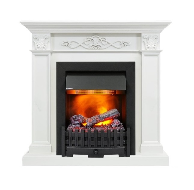 Dimplex Verona STD Белый дуб (классика Opti-Myst, Optiflame) классический портал для камина