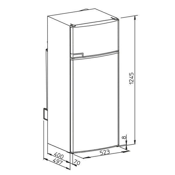 Dometic RMD 8501 Right абсорбционный автохолодильник более 60 литров