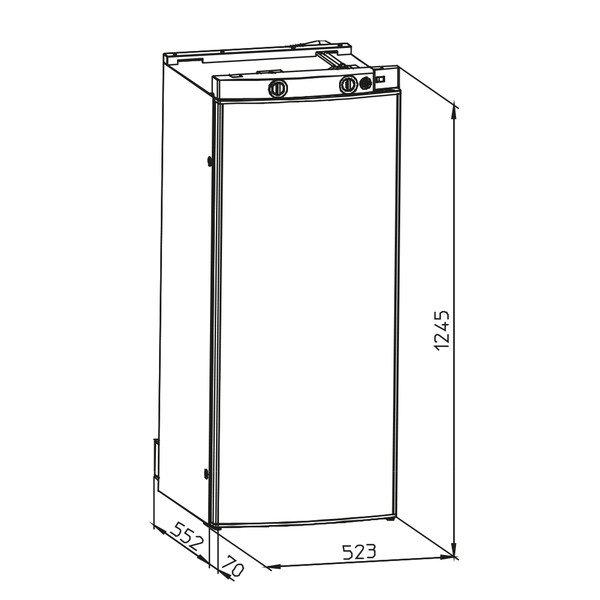 Dometic RML 8551 Left абсорбционный автохолодильник более 60 литров