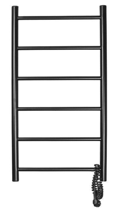 Domoterm DMT 109-6 40х80 ЧРН EK R электрический полотенцесушитель лесенка