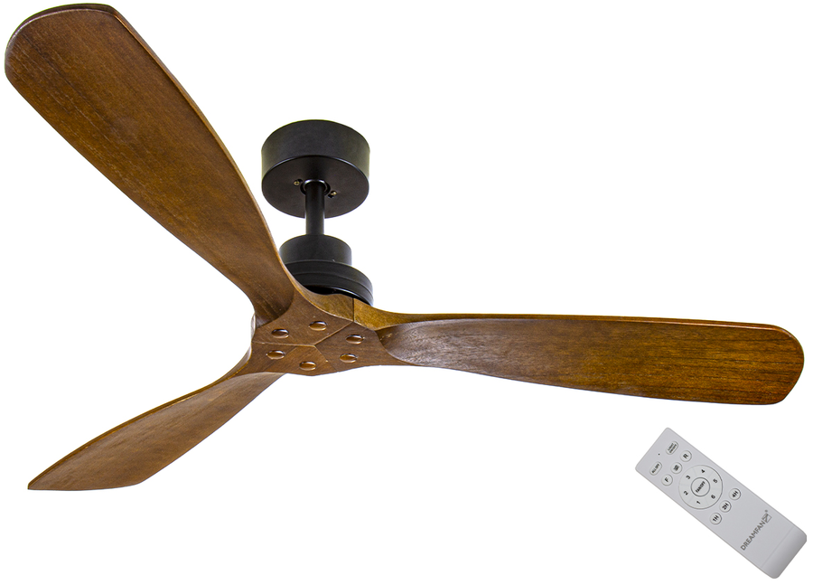 Dreamfan Bali Black Wood DC потолочный вентилятор