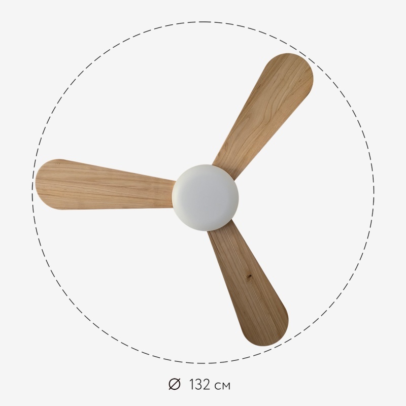 Dreamfan Cocos LED DC 132 потолочный вентилятор