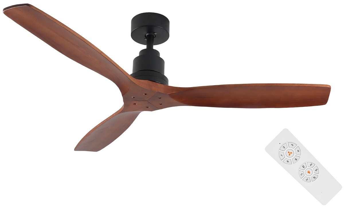 Dreamfan Lantau Black Wood DC 132 потолочный вентилятор