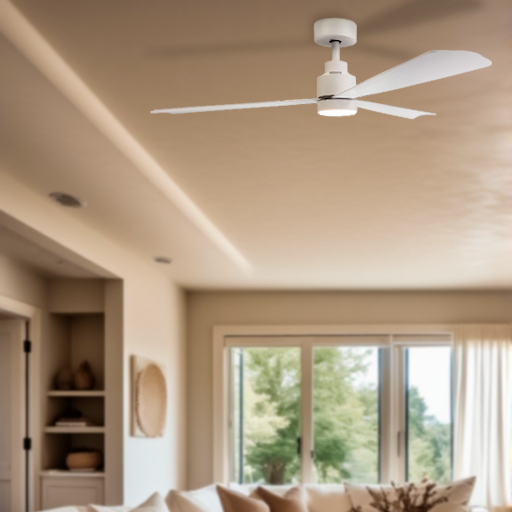 Dreamfan Rotterdam White LED DC 132 потолочный вентилятор