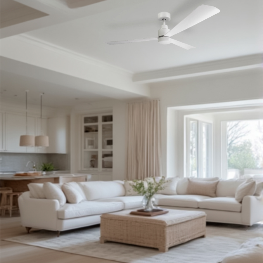 Dreamfan Rotterdam White LED DC 132 потолочный вентилятор