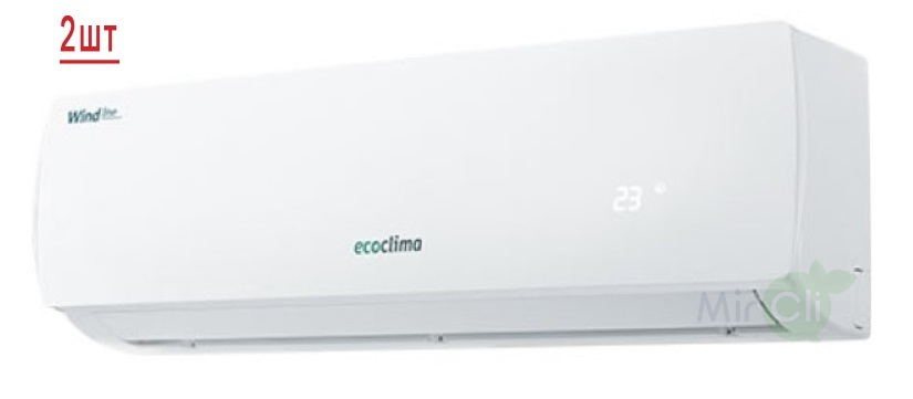 Ecoclima CMWM-H09/4R2 [W]*2/СM2-H16/4DR2 мульти-сплит система на 2 комнаты