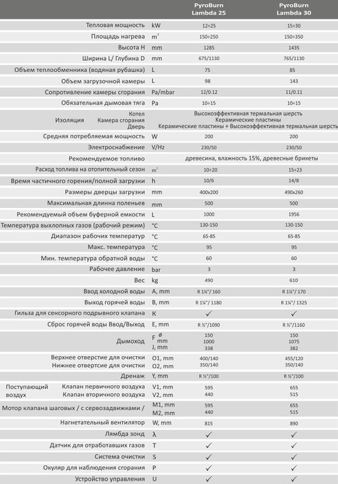 Ecosystem PyroBurn Lambda 25 твердотопливный котел