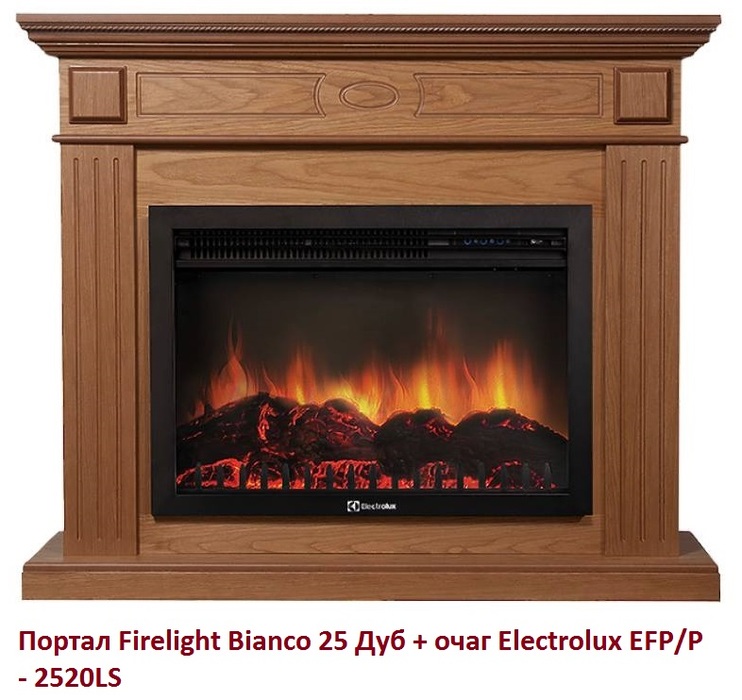 Firelight Bianco 25 Дуб широкий портал