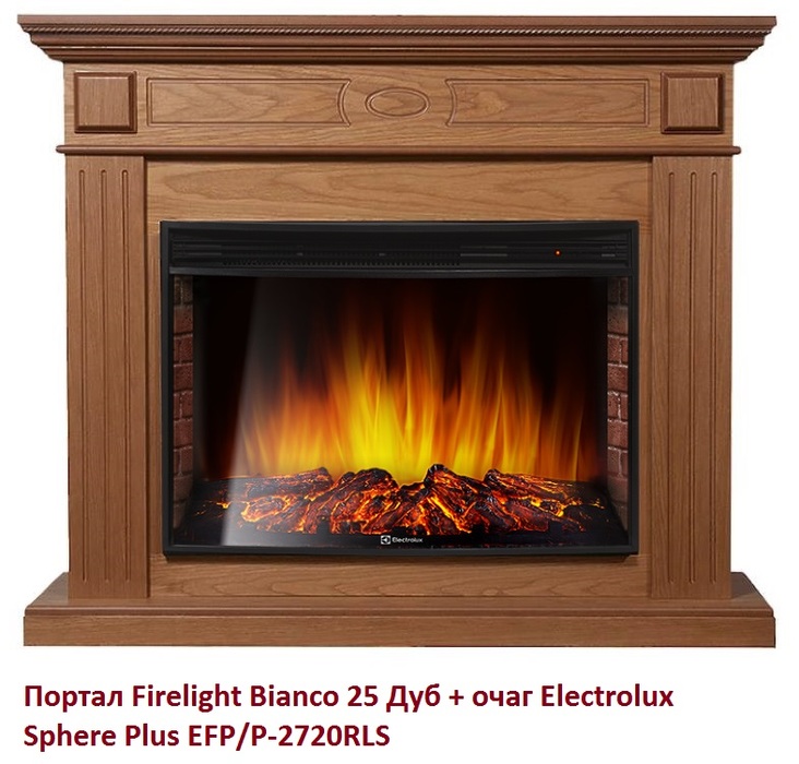 Firelight Bianco 25 Дуб широкий портал