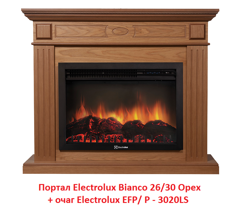 Electrolux Bianco 26/30 Орех широкий портал