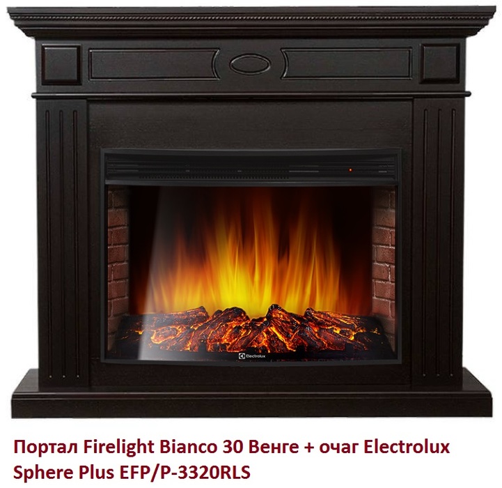 Firelight Bianco 30 Венге широкий портал