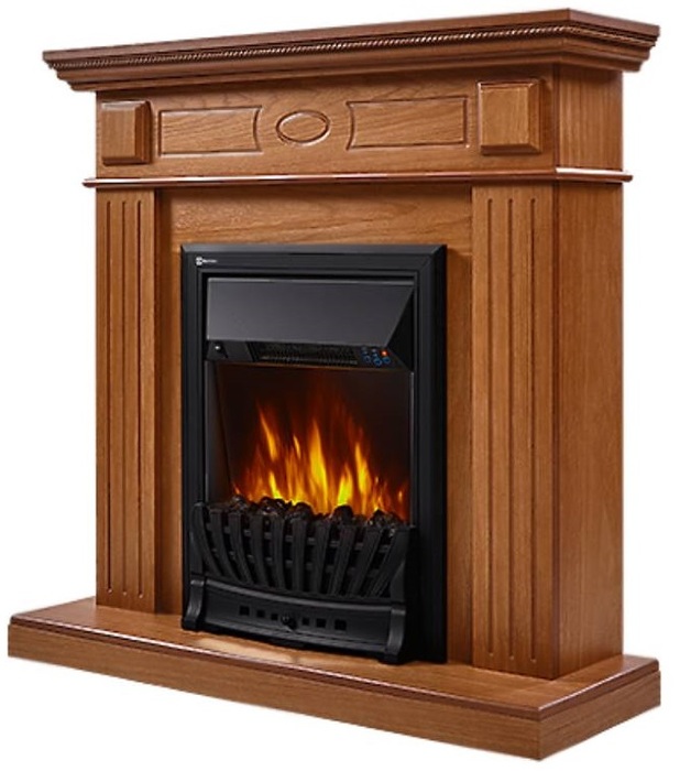 Firelight Bianco Classic Дуб классический портал для камина